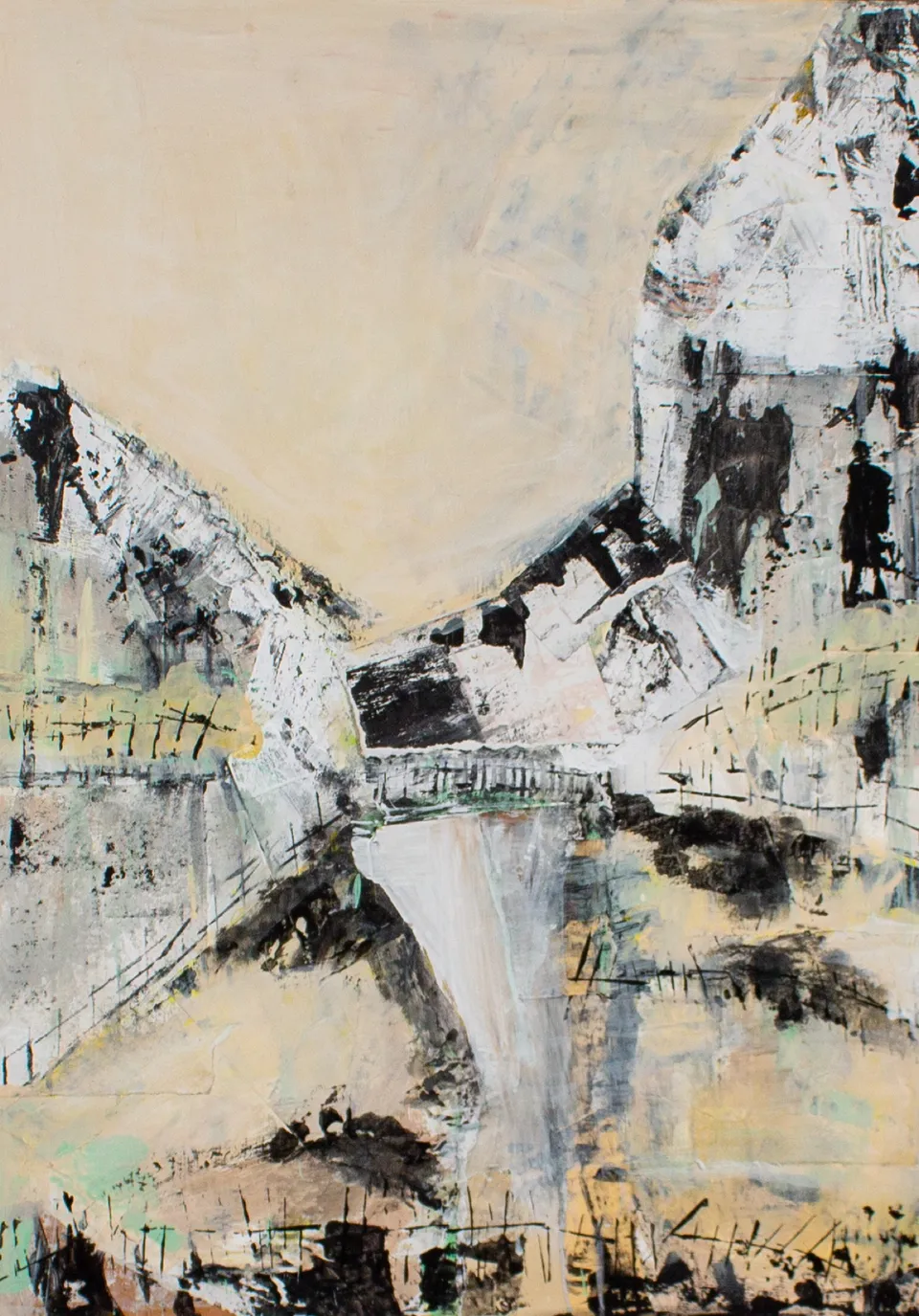 Memories No. 16, mixed media on canvas